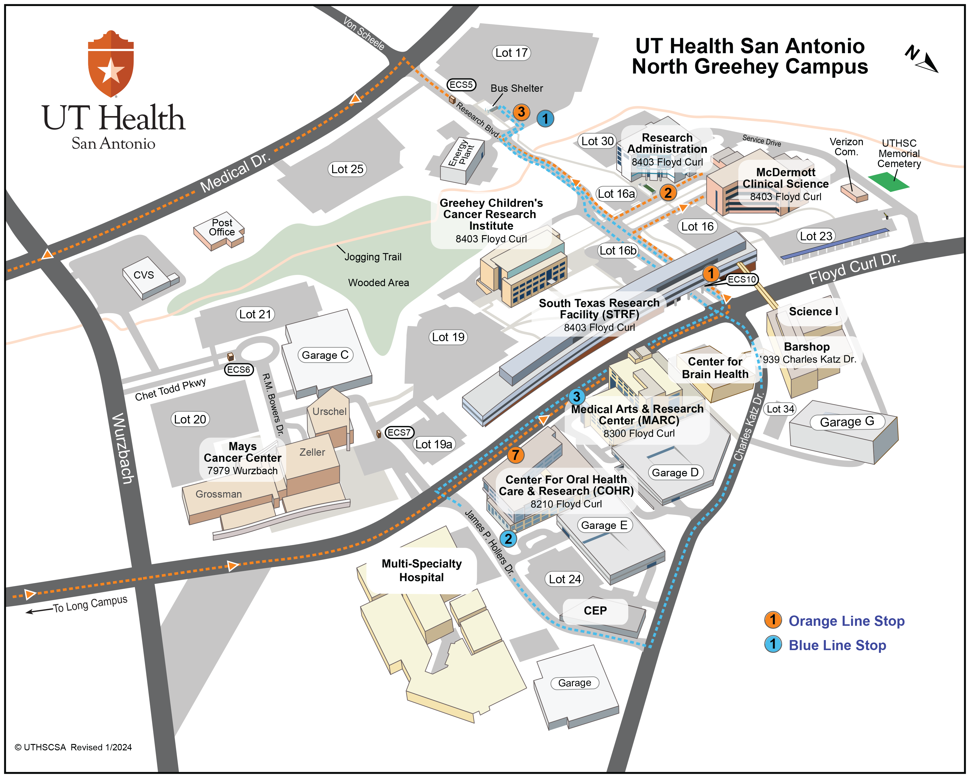 Campus Maps | UT Health San Antonio